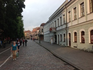 Kaunas' old town.